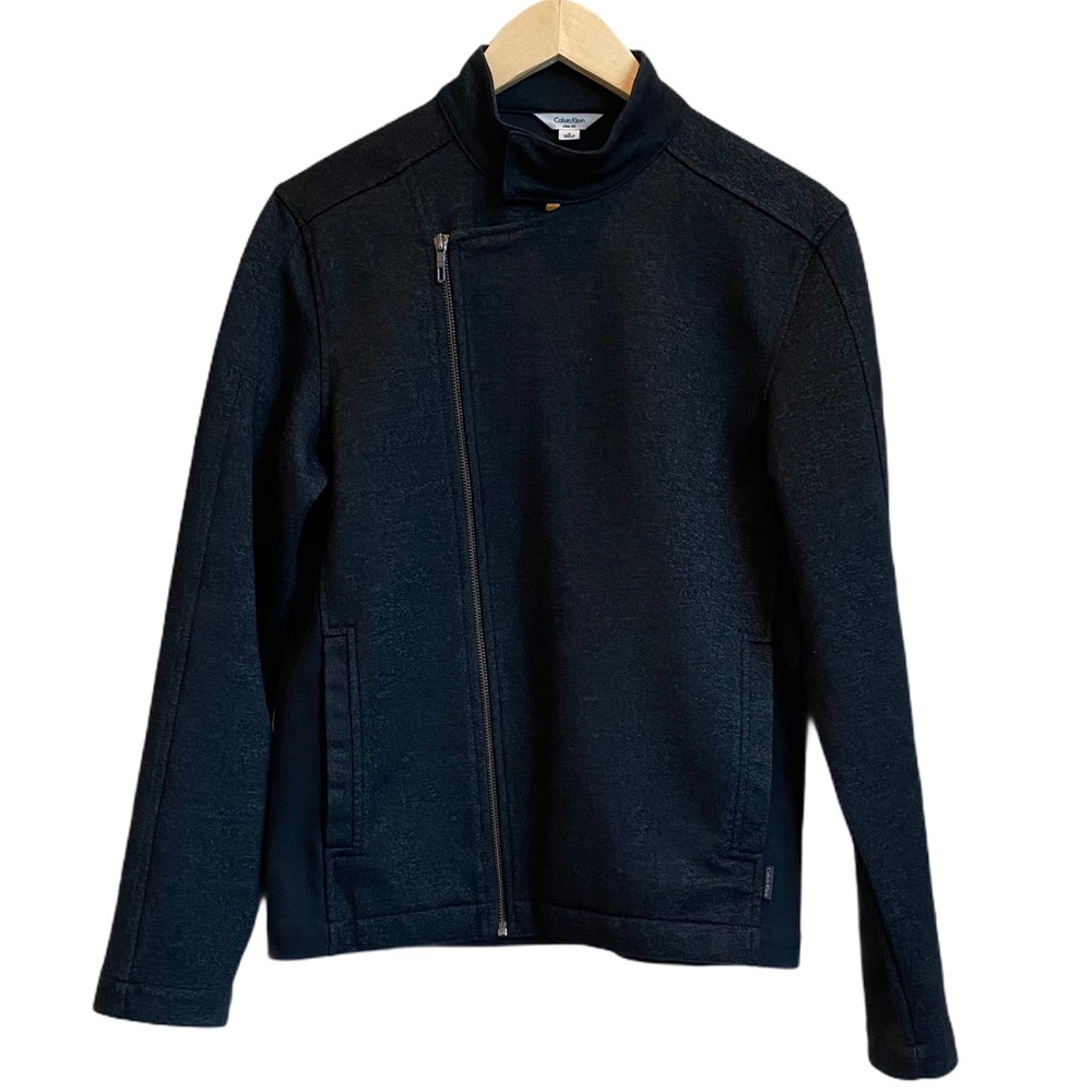 Calvin Klein Asymmetrical Zip Moto Jacket